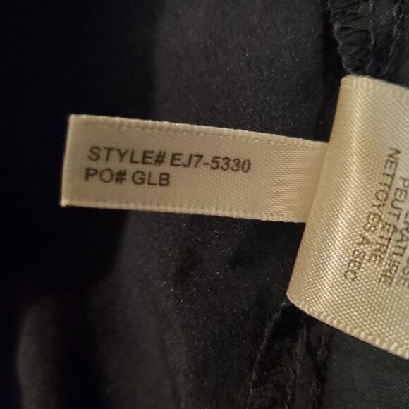 Eliza J Floral High/Low Faux Wrap Chiffon Dress Sz 4 - Picture 8 of 9